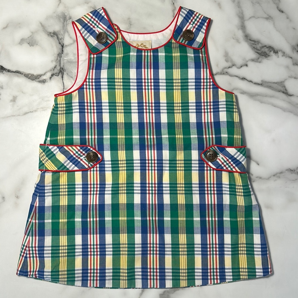 The Beaufort Bonnet Company Juliet Jumper 3T plaid